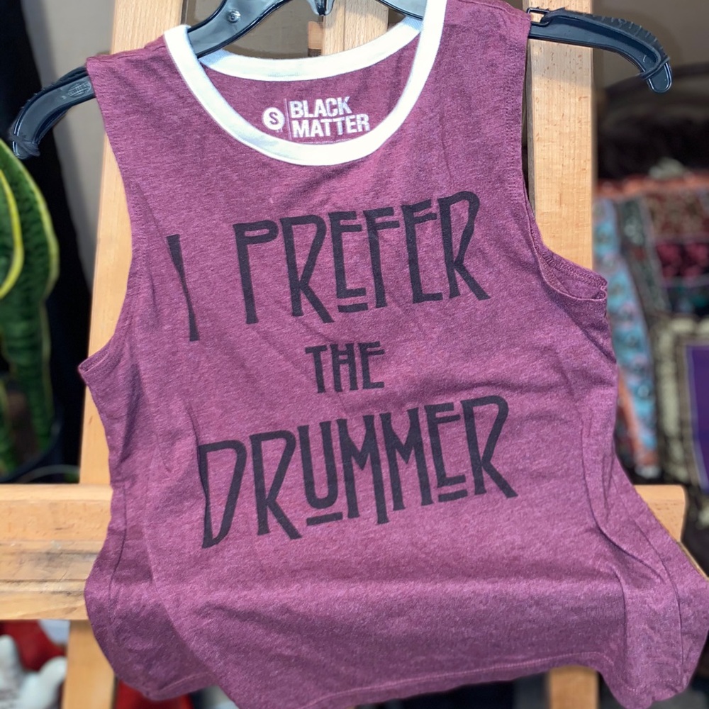 “I Prefer The Drummer” Tank